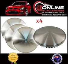 16" HEAVY DUTY Stainless Steel Moon Wheel Discs Set of 4x rim hub caps hot rod