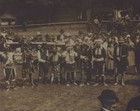 Menominee Pow Wow Regalia Keshena WI Harmon Percy Marble 1915 - Original Photo — photo 1