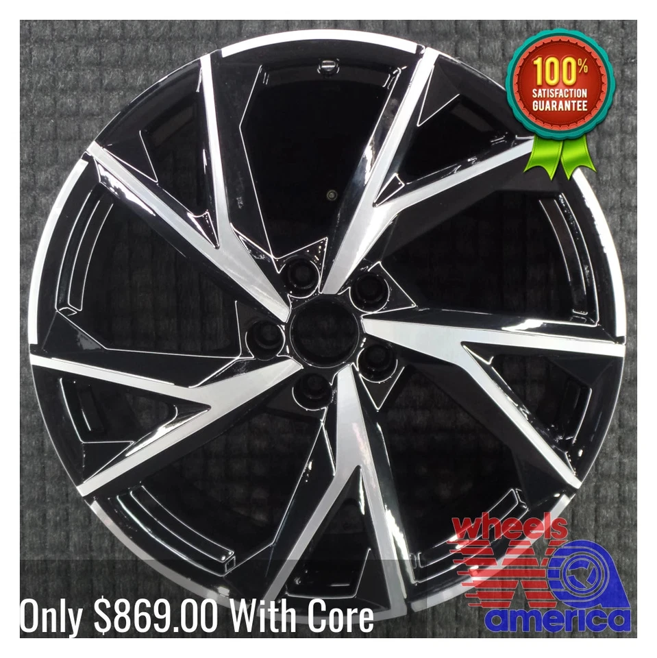 Wheel Rim Audi R8 20 2022 2023 4S0601025CA Machined OEM Factory Front OE 12094 - Image 2 of 4