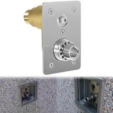 Z1333-C Chrome 3/4 Exposed Wall Hydrant w/ Backflow Preventer for Zurn