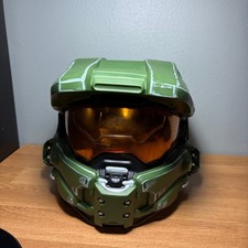 Casco Halo 3 2020 Microsoft Oficial Master Chief con Réplica de Disfraz Iluminado