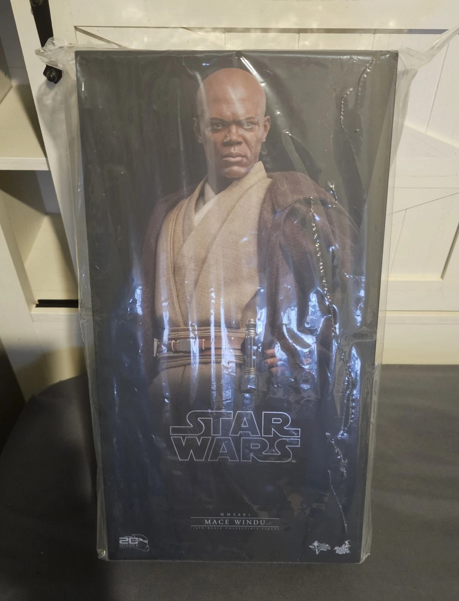 Hot Toys MMS681 Mace Windu 1/6 Figure Star Wars Attack of the