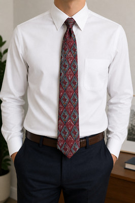 Eagle Neckwear VT Virginia Tech Silk Tie Red Hokies Logo Novelty Classic