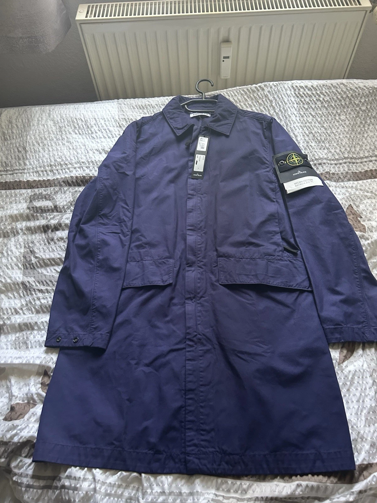 Stone Island Nylon Cotten Batavia 2 2 TC NUOVO CON ETICHETTE