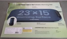 CHEFMAN - Heating Up Plug-In Mat, Blue 23"W