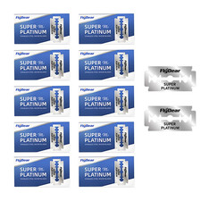 100 Count Double Edge Razor Blades - Men'S Safety Razor Blades for Shaving - Pla