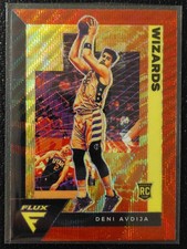 2020-21 Panini Flux Asia Deni Avdija RC Rookie Red Wave Prizm #207