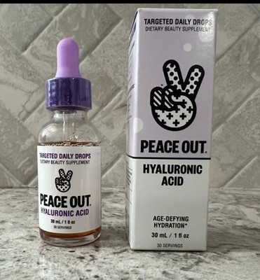 Peace Out Hyaluronic Acid, 1 fl. oz.