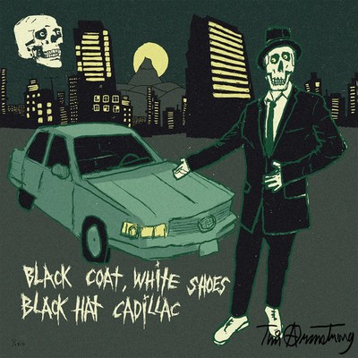 Tim Armstrong Time Bomb Black Coat White Shoes Cadillac Art Print /100 IN HAND