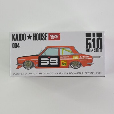 Mini GT - Datsun 510 Pro Street SK510 (Orange) | eBay