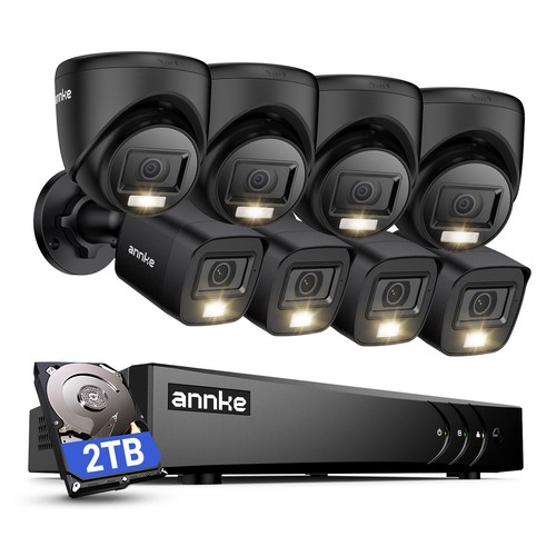 ANNKE 3K 8CH DVR H.265+ 1080P Security Camera System CCTV Outdoor AI Detection - Picture 42 of 42