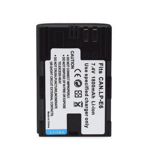 LP-E6NH Replacement Battery or Charger Set for Canon EOS R5 R6 5D 5DS 6D - Picture 15 of 51