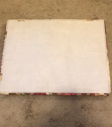 Vera Bradley Hello Dahlia Ribbon Memo Board Floral Photo Message Bulletin Pink - Picture 5 of 5