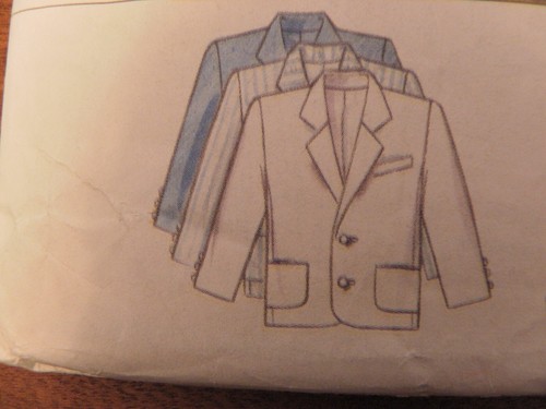 (1999) Butterick 5957 Mens Boys Fitted Lined Jacket Cut size S-XL Complete. - Picture 4 of 10