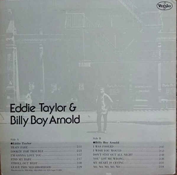 Eddie Taylor & Billy Boy Arnold - Eddie Taylor & Billy Boy Arnold (LP, Comp, Mon - Image 3 of 4