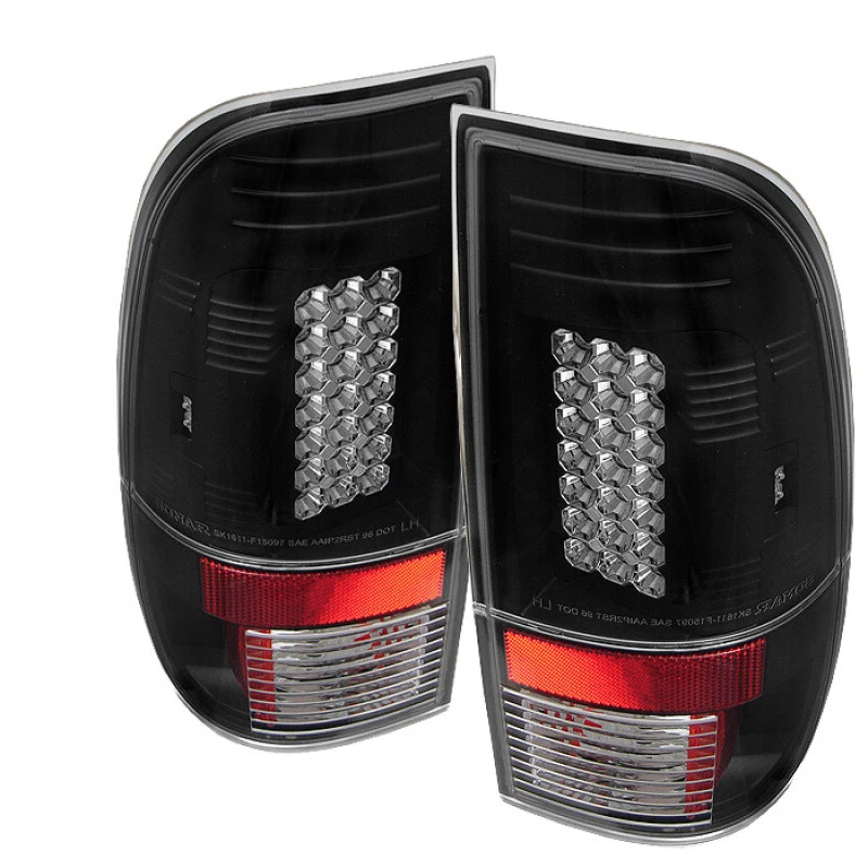 Lanternas traseiras de LED Spyder para Ford F150 laterais 97-03/F250/350/450 Super Duty 99-07 - Imagem 2 de 4