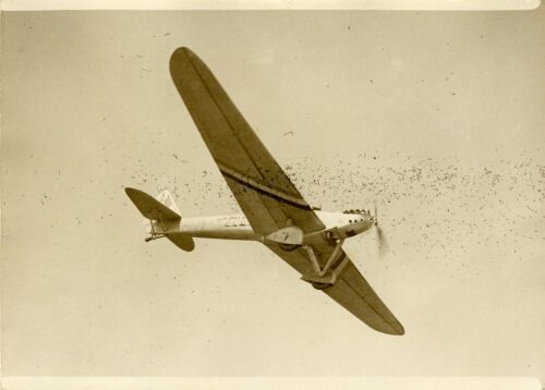 "Avion DEWOITTINE (TRAIT D'UNION n°2) 1931" Photo originale G. DEVRED (Agce ROL) - Afbeelding 1 van 2