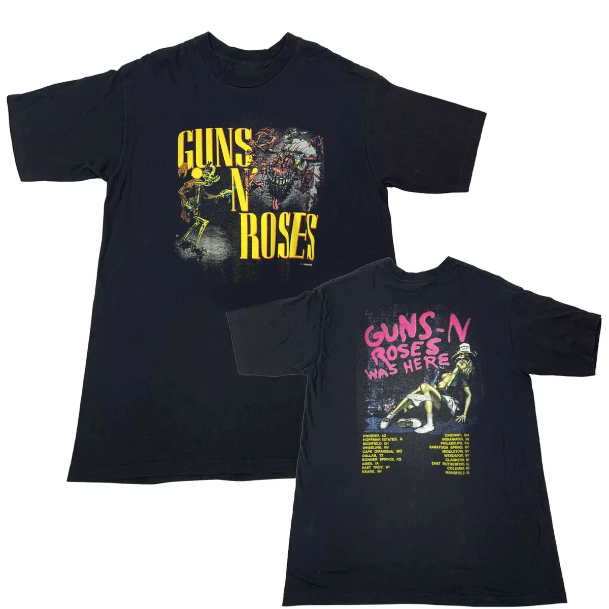 guns n roses 1987 shirt products for sale | eBay