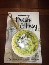 Weight Watchers WW book FRESH EASY Smart Points Plan food guide meals recipes