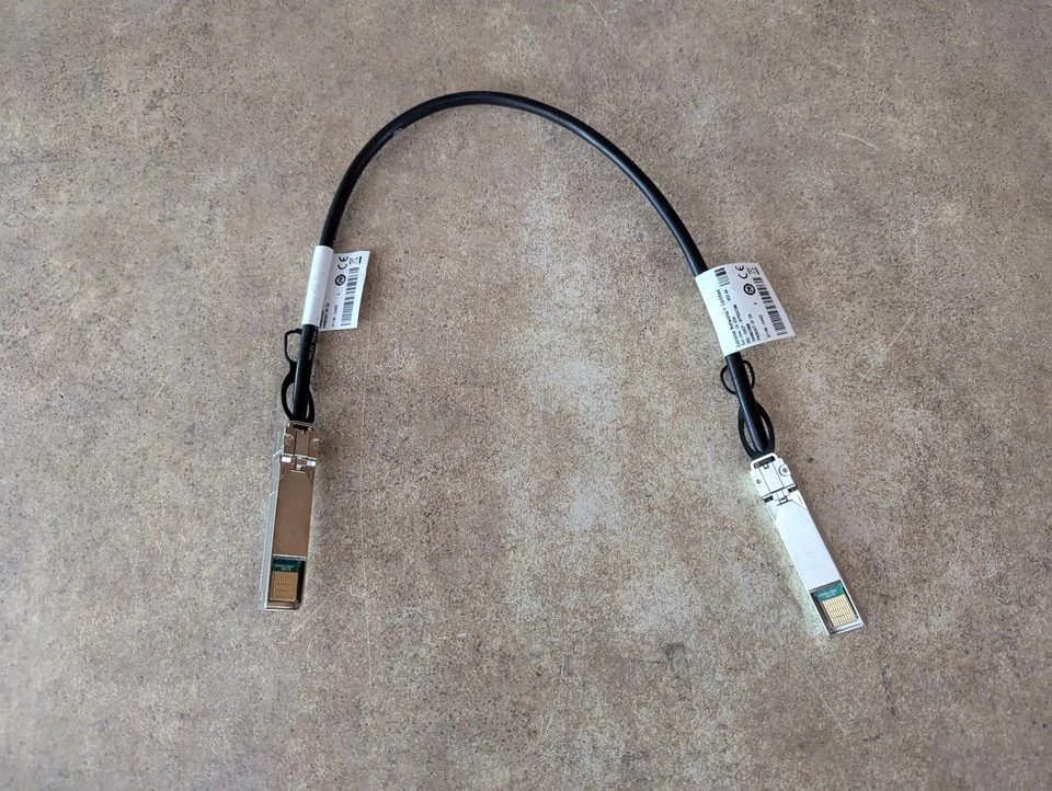 EXTREME NETWORKS 20G-DACP-SFPDDZ5M SFPDD TO SFPDD 20G DAC 0.5M CABLE C5-1(10) - Image 4 of 4