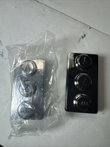 2X - Doorking 1895-035 A-Z-CALL Button Assy Lighted Green - Picture 1 of 4