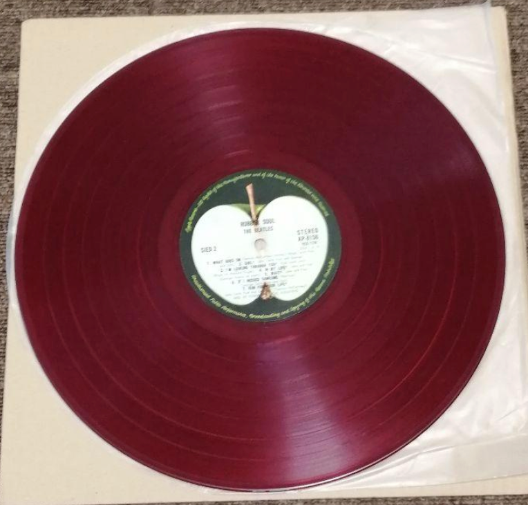 その他 LP Beatles Rubber Soul (- Odeon Red Vinyl) OP7450 ODEON Japan Vinyl /00260 The Beatles RUBBER SOUL Japan LP Red Vinyl RECORD Odeon OP