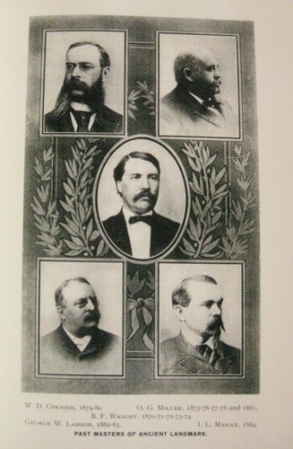 GOLDEN JUBILEE Ancient Landmark Lodge No 5 1854 1904 Freemason Mason St. Paul MN - Picture 2 of 6
