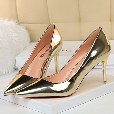 Fashion Women High Heels Pointed Toe Pumps Thin Heel Stilettos Party Shoes New