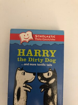 Harry the Dirty Dog & More Terrific Tails(VHS 1984)TESTED-RARE