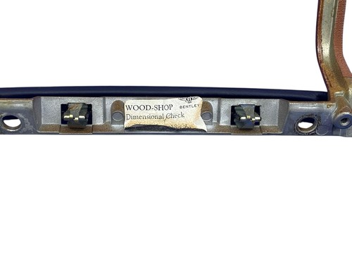 2006-2012 BENTLEY CONTINENTAL FLYING SPUR REAR CENTER CONSOLE TRIM COVER PANEL - Picture 12 of 15