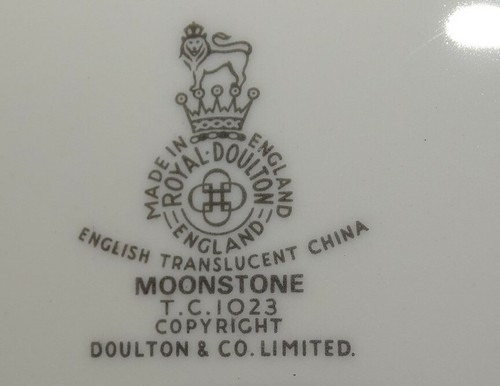 Royal Doulton England Moonstone Set of 12 Bread Plates 6 3/8" - Picture 5 of 5