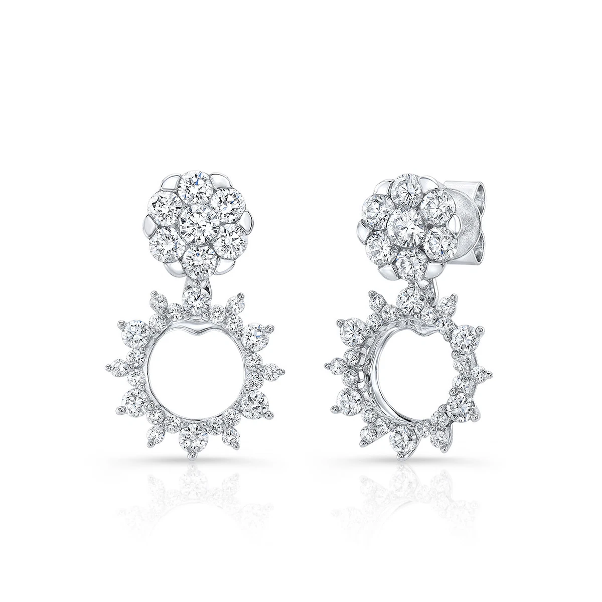 Details more than 155 baguette diamond earring jackets best seven.edu.vn