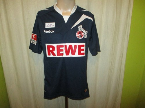 1.FC Köln Original Reebok Ausweich Trikot 2011/12 "REWE" Gr.M Neu - Afbeelding 1 van 8