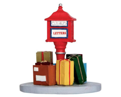 Lemax 2013 Overloaded Mailbox Holidays & Seasons #34638 AW Colorful Gifts & Wrap