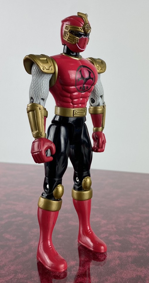 Power Rangers Crimson Thunder Ninja - Light up Flash Power Ranger ...