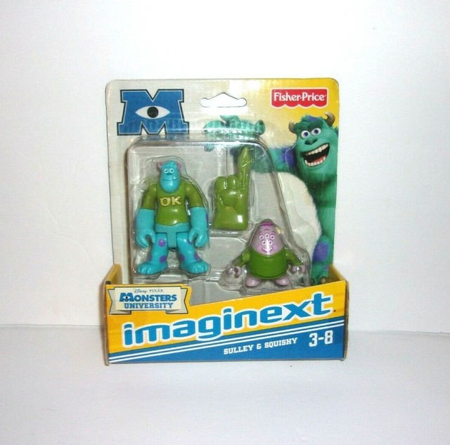 2014 Imaginext Disney Pixar Monsters University Sulley & Squishy Figures for sale online | eBay