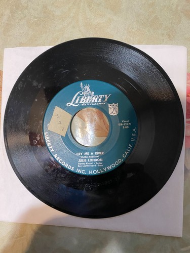 JULIE LONDON CRY ME A RIVER