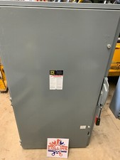 Square D HU366R Heavy Duty Non-Fusible Safety Switch 600V 600A 3P 3PH Type 3R
