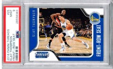 2016 Panini Threads Klay Thompson Front - Row Seat PSA 9