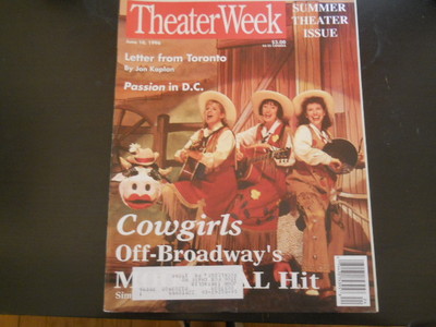 Summer Theater Issue - Theater Week Magazine 1996