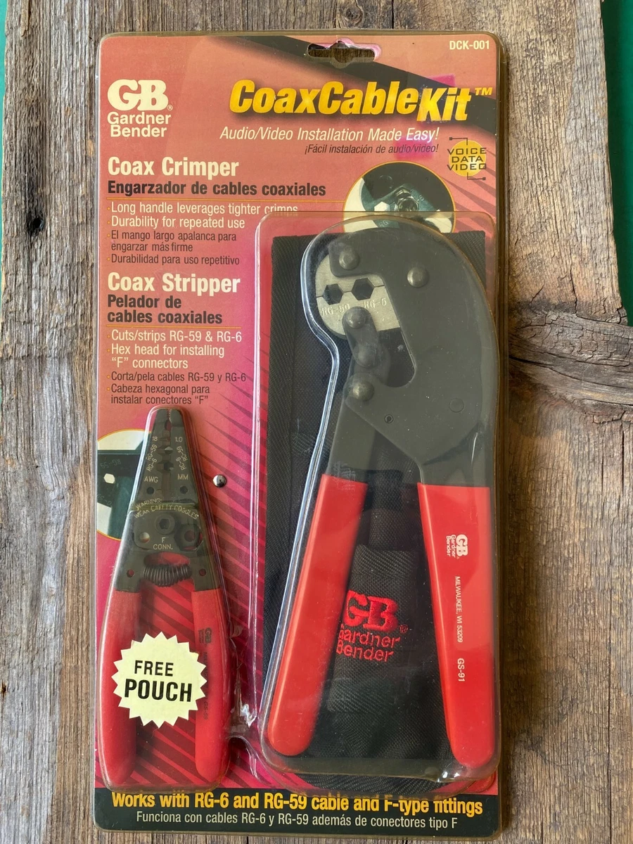 Gardner Bender CoaxCable Kit DCK-001 GS-91 GS-59 NOS | eBay