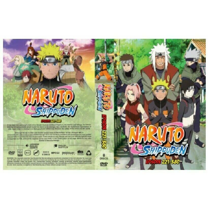 Anime DVD Naruto Shippuden Episode 1-500 Complete English Dub + FREE DVD  FedEx