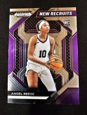 2024 Panini Prizm Draft Picks New Recruits Insert Angel Reese RC #24