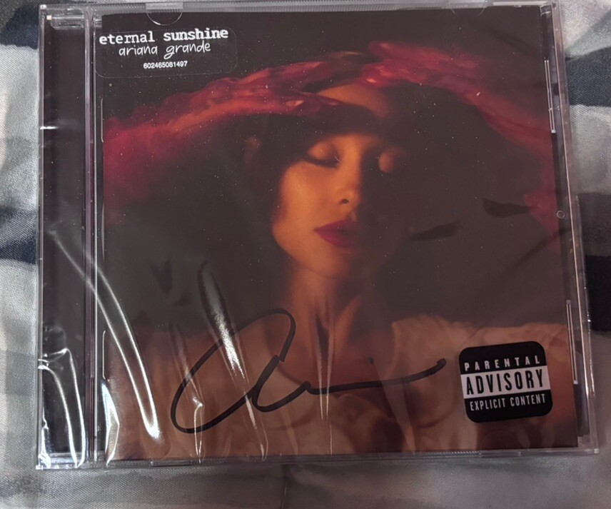 Ariana Grande Eternal Sunshine SIGNED AUTOGRAPHED - NEW