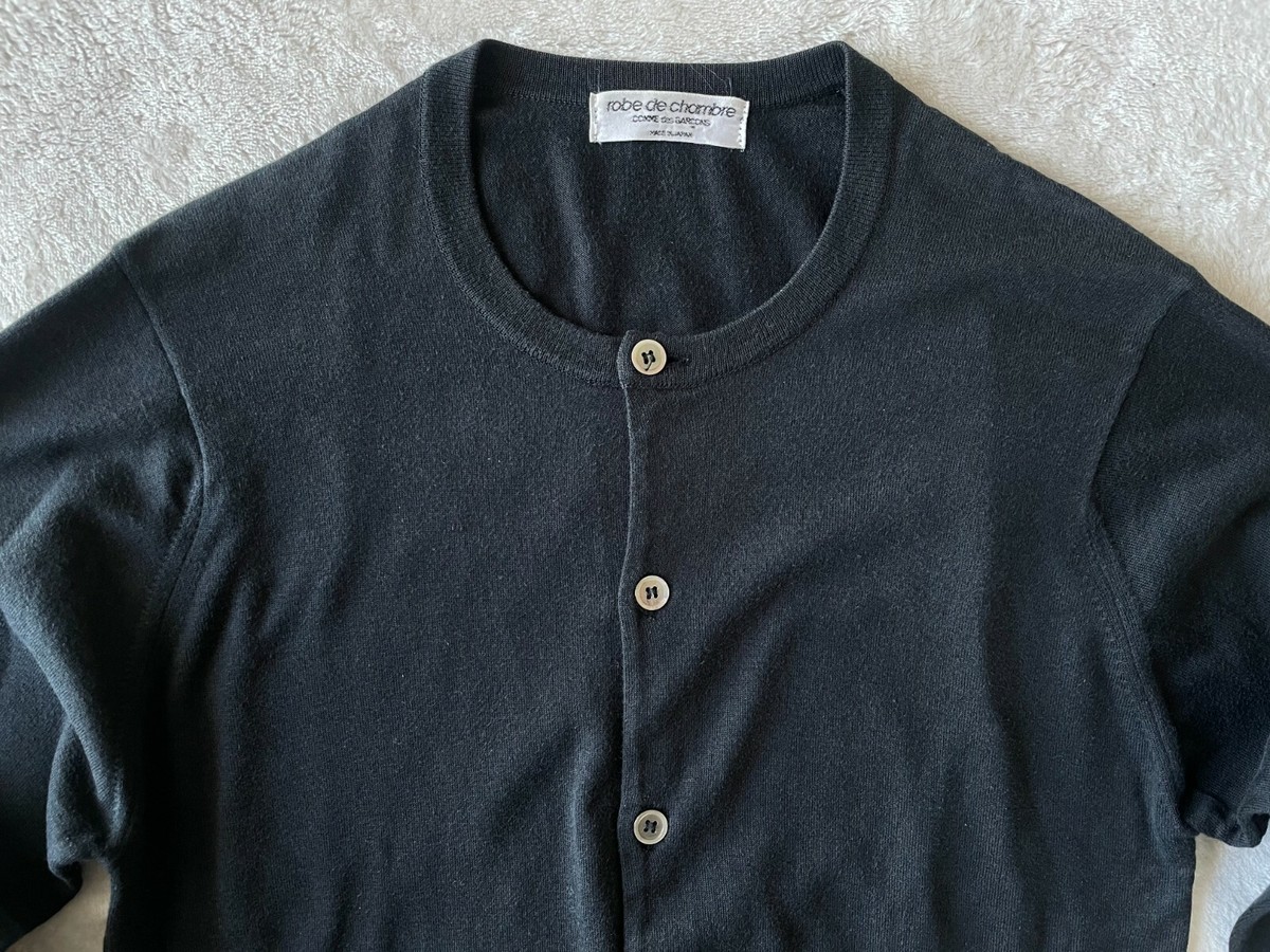トップス COMME des GARCONS HOMME cardigan 80s Comme Des Garcons Vintage Cardigan AD1989 80s | eBay