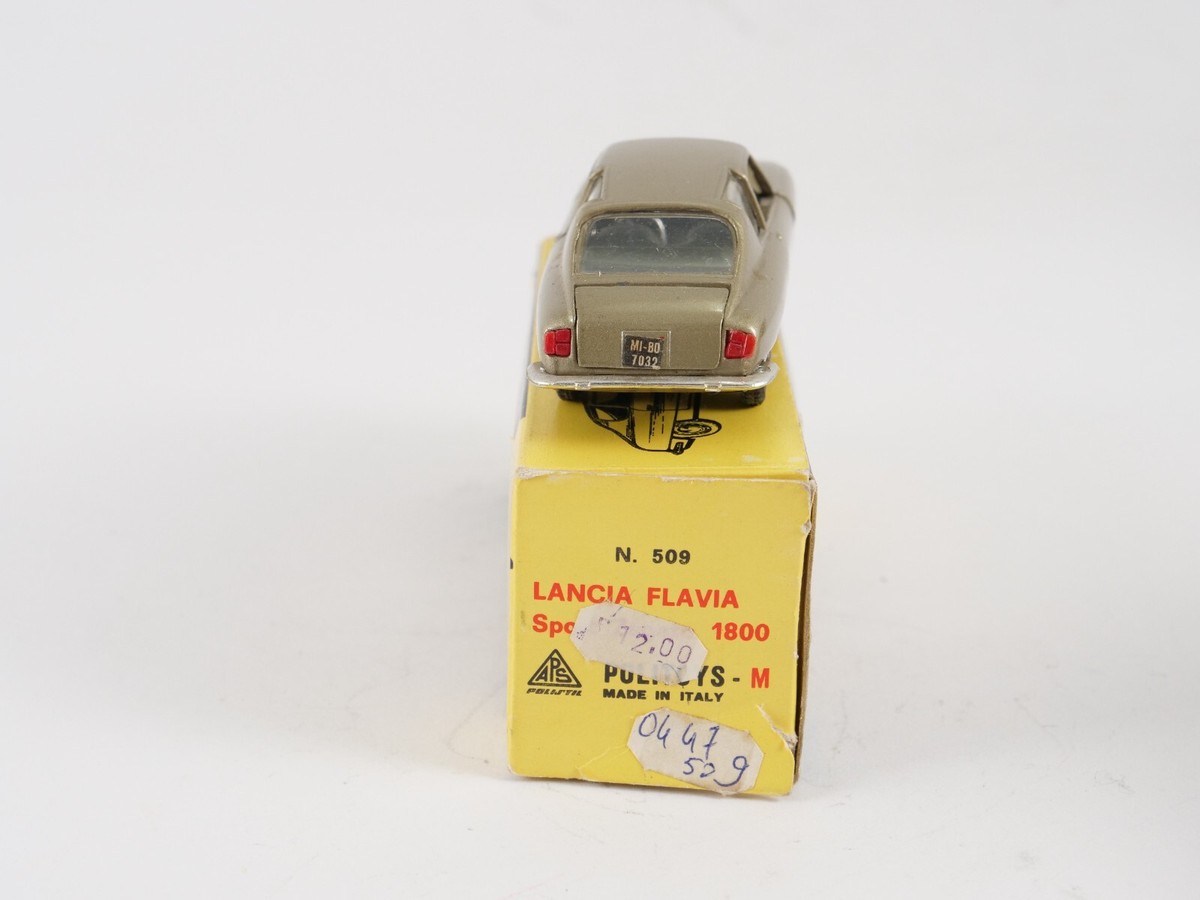 Politoys Nr. 509 Lancia Flavia Sport Zagato 1800 In Box 1/43