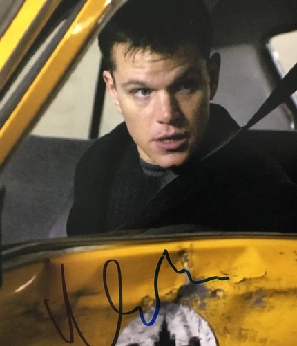Matt Damon Signed The Bourne Supremacy Movie Photograph Custom Framed PSA/DNA - Picture 6 of 6