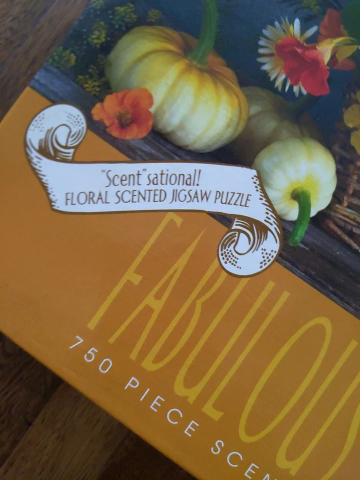 Vintage Sealed Fabulous Florals Jigsaw Puzzle 750 Piece Ceaco Scented New 2942 - Image 2 of 4