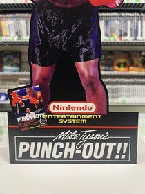 Punch Out Nes Mike Tyson Standee Counter Top Custom Display