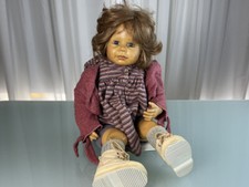 Brigitte Paetsch Vinyl Künstlerpuppe Puppe 60 cm. Raucherhaushalt 
